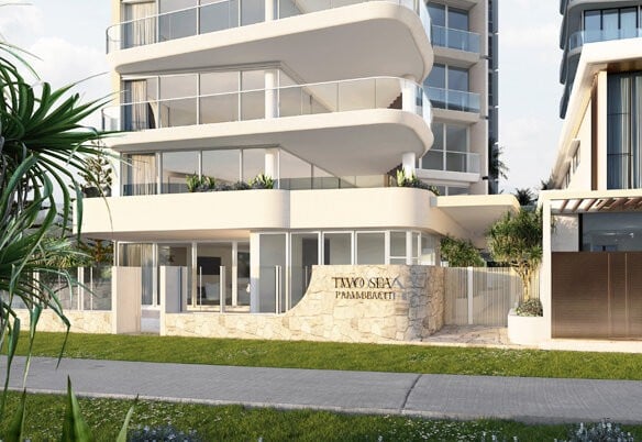 Two Sea Perspective offers nine full-floor penthouse residences of absolute beach frontage.
