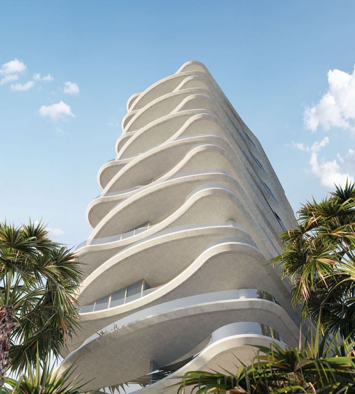 Amani is an iconic beachfront development comprising 15 luxury beachside apartments set over 17 storeys.